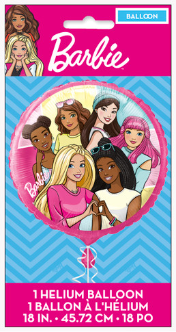 Shine Bright with Barbie: Barbie Foil Balloon - 18 inch (1ct) - A Must-Have for Barbie Fans