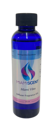 Experience the Vibrant Spirit of Miami with Miami Vibes Diffuser Fragrance Oils 4 Fl oz.