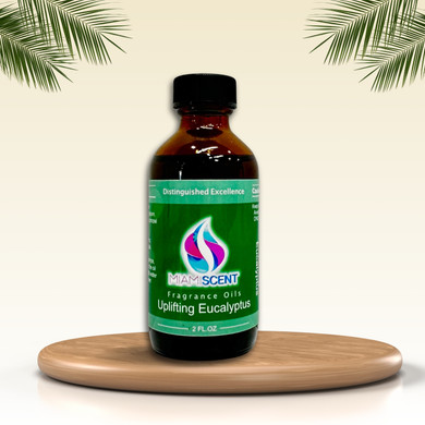 Introducing the Uplifting Eucalyptus Burning Fragrance Oil by MiamiScent,