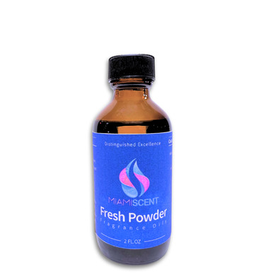 Fresh Powder by MiamiScent - Premium 2 oz Baby Powder Burning Fragrance Oil