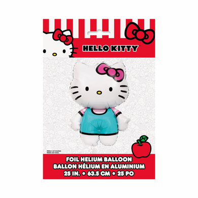 Hello Kitty celebration foil balloon