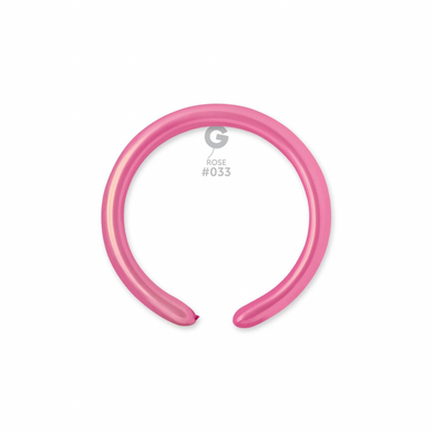 metallic rose twisting balloon for balloon art