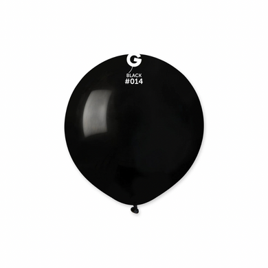 bold black balloon for event decoration
