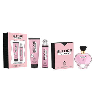 Before Paradise Bundle – Perfume, Moisturizing Lotion & Fragrance Mist