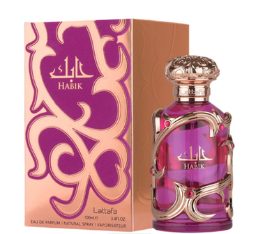 Habik Eau de Parfum 3.4 fl oz for women with floral, amber, and musk fragrance notes