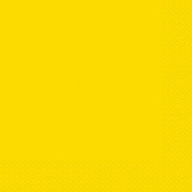 neon yellow large paper napkins 20-count for party tables