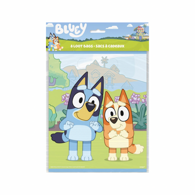 Bluey loot bags 8ct