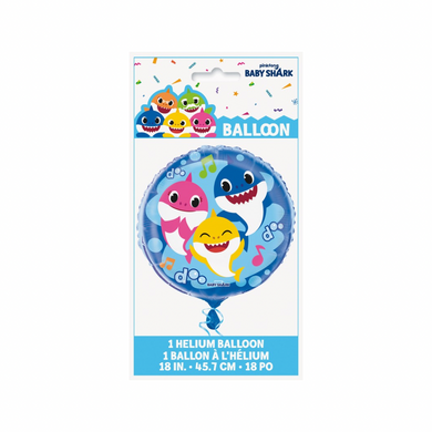 Baby Shark foil balloon 18 in
