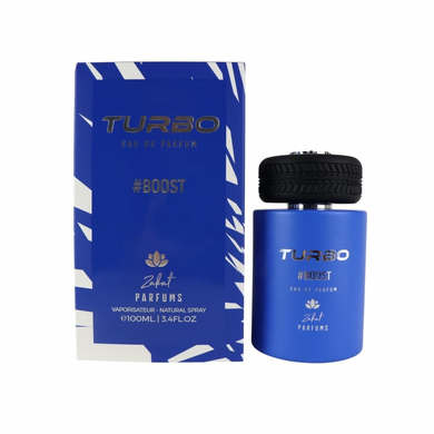 Turbo Boost Zakat 3.4 fl oz fragrance bottle