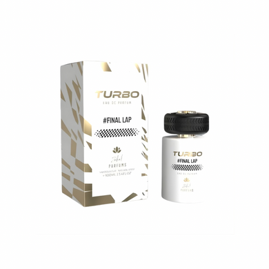 Turbo Final Lap Zakat 3.4 fl oz fragrance bottle