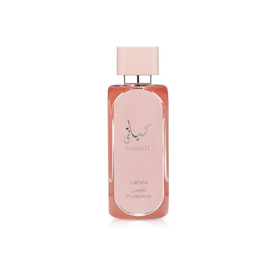 Lattafa Hayaati Florence Eau de Parfum 100ml Blush Pink Bottle for Women