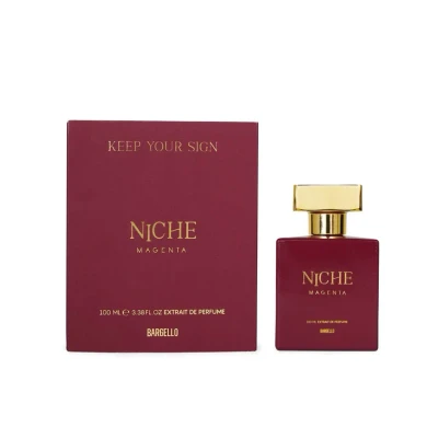Bargello Niche Keep Your Sign perfume packaging