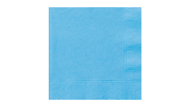 Powder Blue Paper Napkins Large