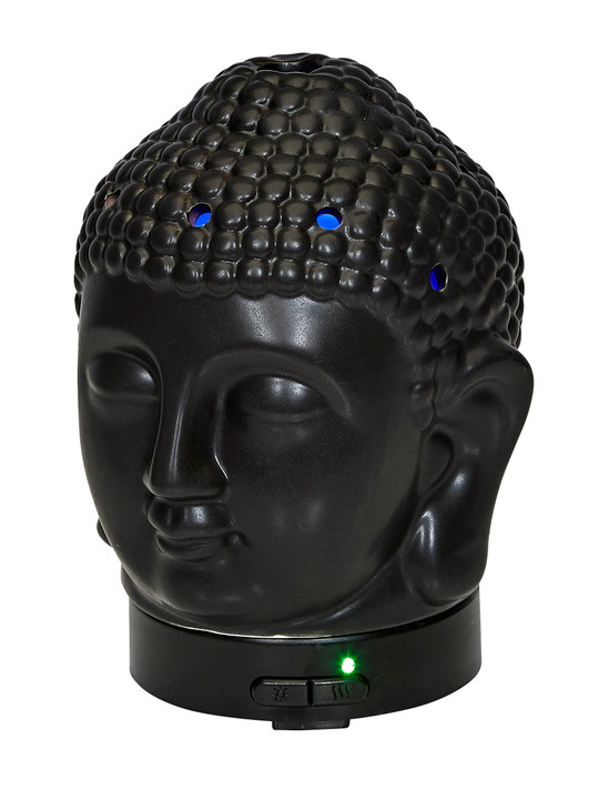 Ceramic Black Buddha Ultrasonic Oil Diffuser 100 ml