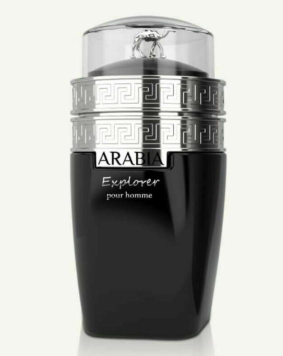 Arabia Explorer Eau de Parfum for Men – 100mL Black Bottle