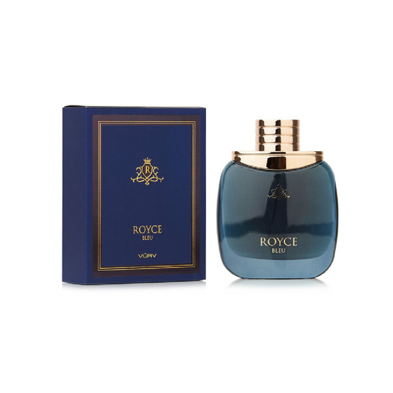 Royce Bleu Eau de Parfum - 3.4 fl oz bottle with elegant, stylish packaging.