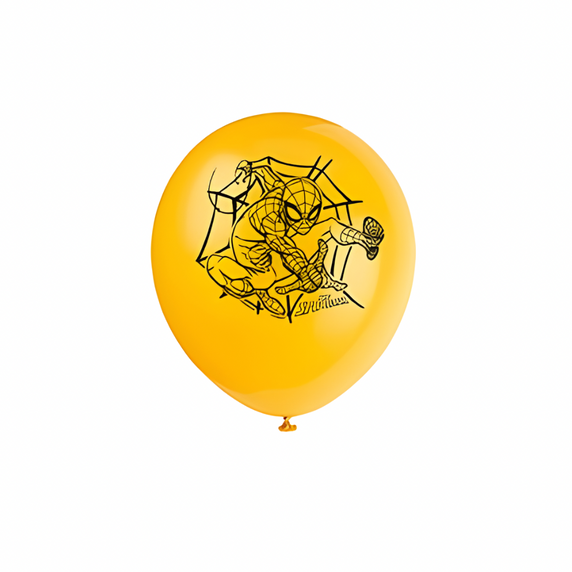 Spider-Man themed party decorations