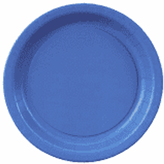 Royal Blue round small plates