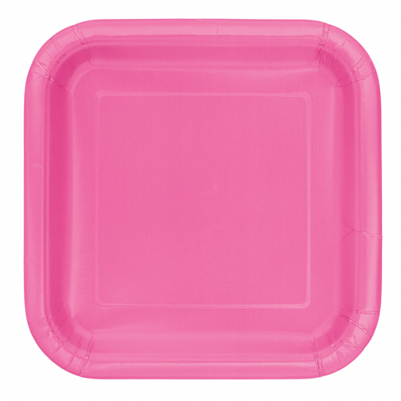 Pack includes fourteen disposable plates