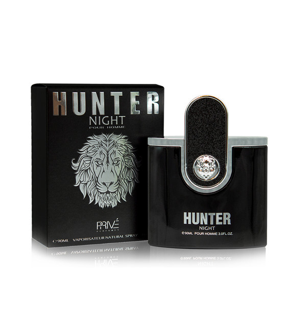 Hunter Night Eau de Parfum - 3.4 fl oz bottle with elegant, stylish packaging.