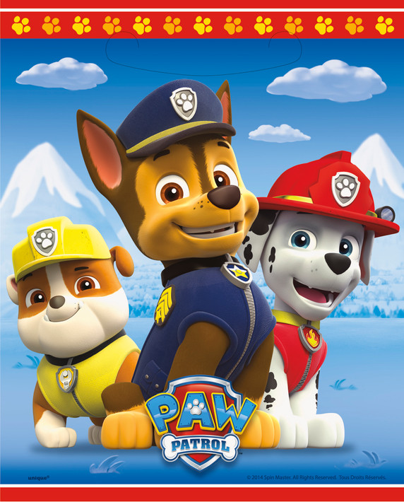 Paw Patrol Loot Bags