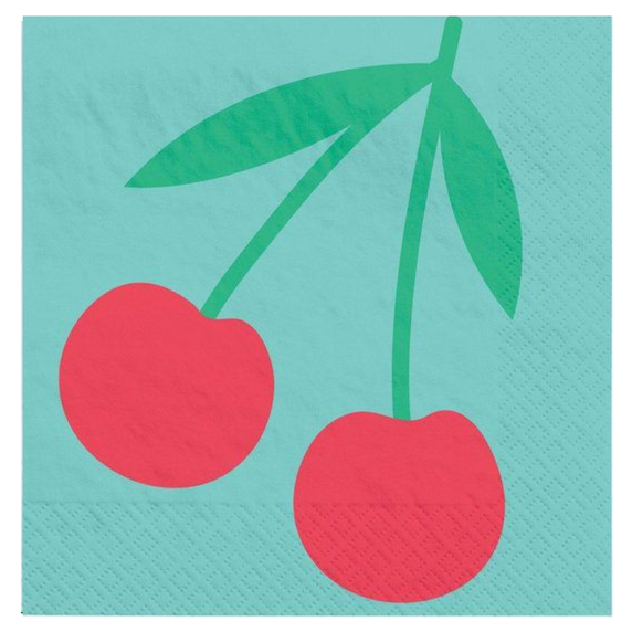 tutti frutti small paper napkins 16-count