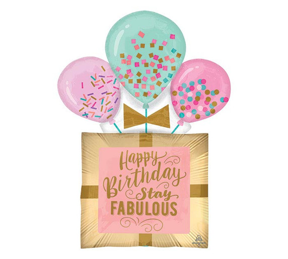 Fabulous Birthday Gift 32in. Foil Balloon