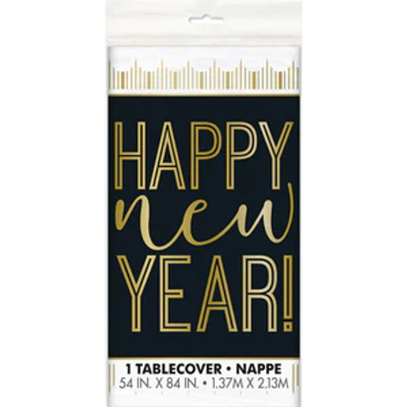 Roaring New Year Pastic Tablecover 54x84