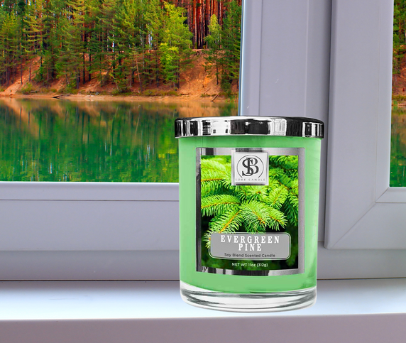 Evergreen Pine Soy Candle 11oz