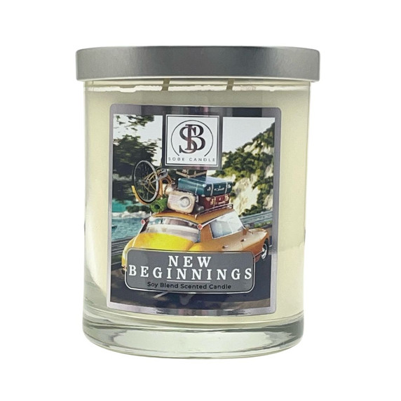 New Beginnings soy candle