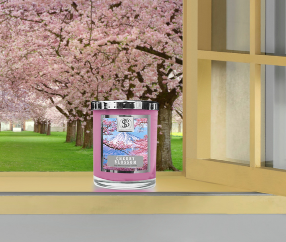 Cherry Blossom Soy Blend Candle 11oz