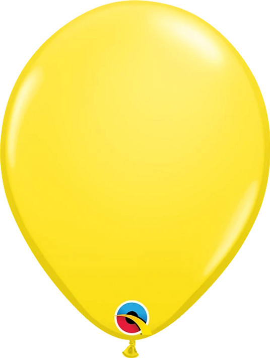 Add a Pop of Sunshine with 100 Round Yellow Latex Balloons - 11-inch Size