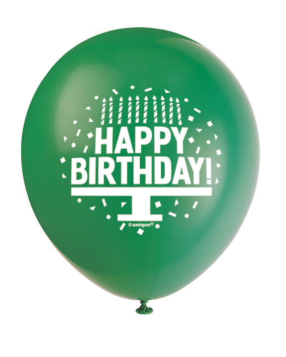 Colorful Celebration: Latex Balloons - 12 inch (8ct) - Bring Your Party to Life