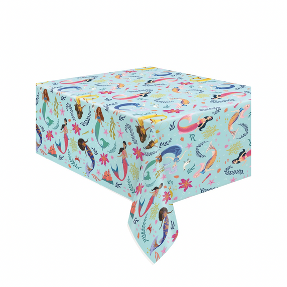 Disposable Little Mermaid tablecover