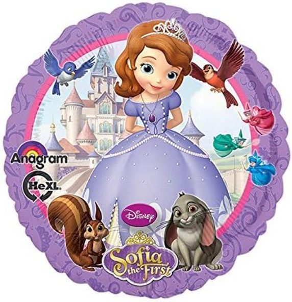 Enchanting Fun with our 18'' Sofia The First Balloon - Perfect for Princess Parties!