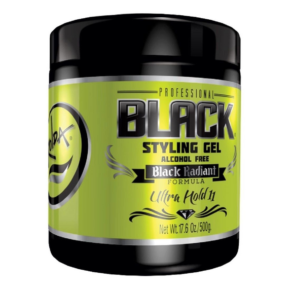 ROLDA BLACK STYLING GEL ULTRA STRONG HOLD #11 17.6OZ