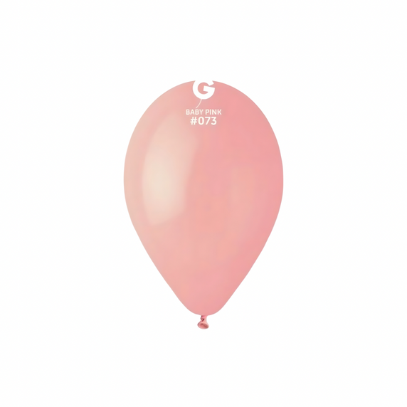 baby pink latex balloon with soft pastel tone
