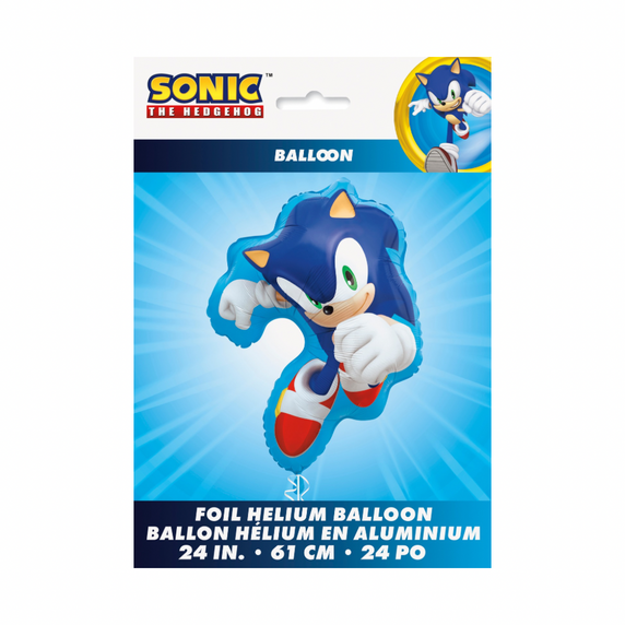24 inch Sonic foil balloon packaged