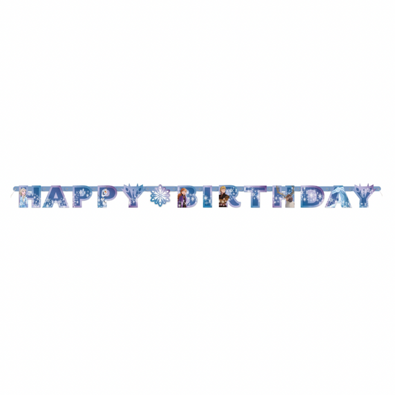 Frozen II birthday wall banner