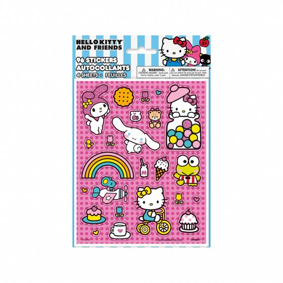 Hello Kitty glitter sticker sheets 4 pack