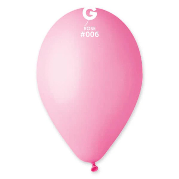 Gemar 12 Inch Rose Latex Balloons – 50 Pack #006 Standard