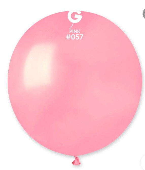Gemar 19 Inch Pink Latex Balloons – 25 Pack #002 Standard