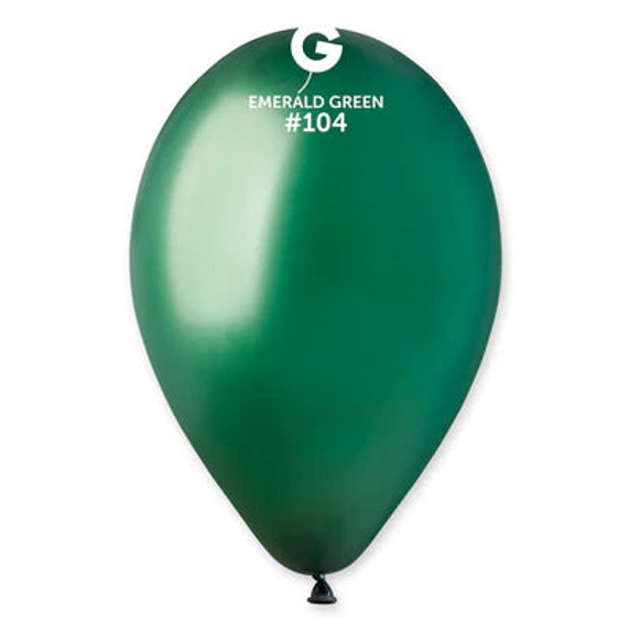 Emerald Green Latex Balloons – 5" – 100 Count | Rich Mini Balloons for Garland Fillers & Party Decor