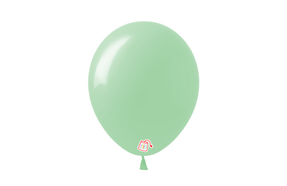 Babaloon 12” Pastel Green Balloons – 100 Count Bulk Pack