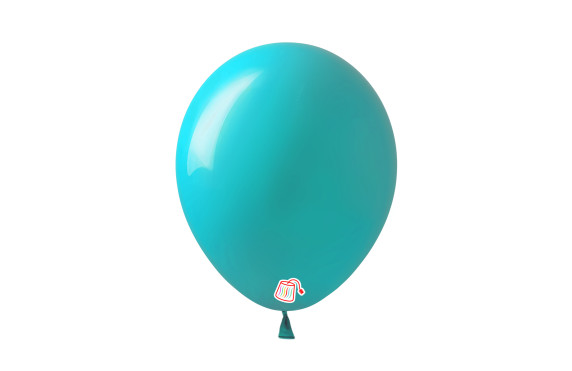5-inch Turquoise Balloons – 100 Pack