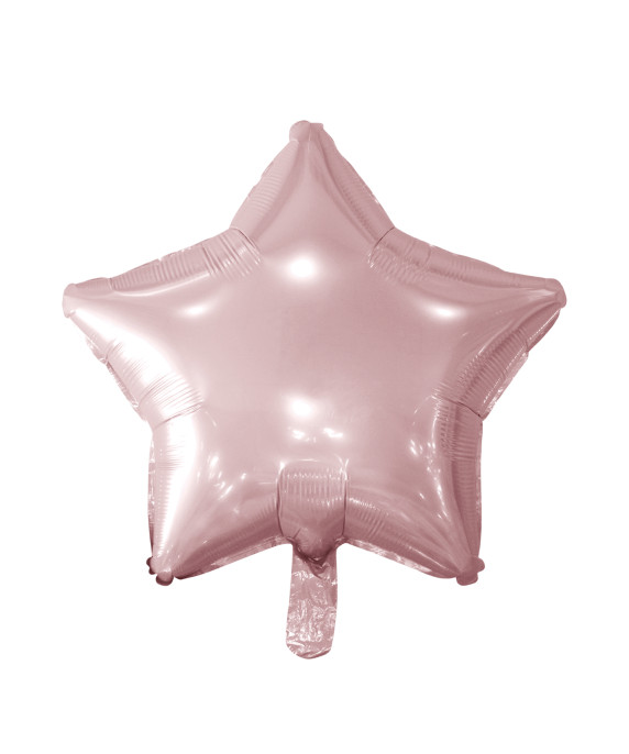 16-inch baby pink star foil balloon for parties, baby showers, and celebrations 16-inch baby pink star foil balloon for parties, baby showers, and celebrations