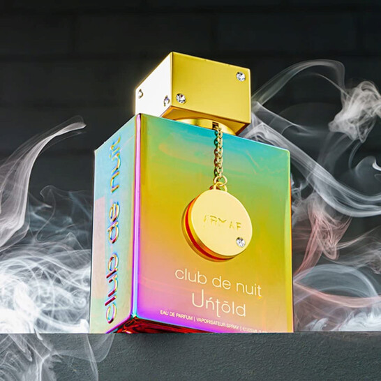 Club De Nuit Untold by Armaf unisex perfume bottle with luxury design