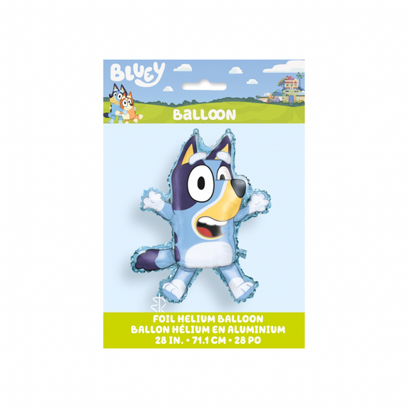 Bluey shaped balloon 28in