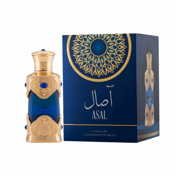 Hamidi Asal Concentrated Perfume Oil 20mL Unisex Alcohol-Free Halal Attar Bottle