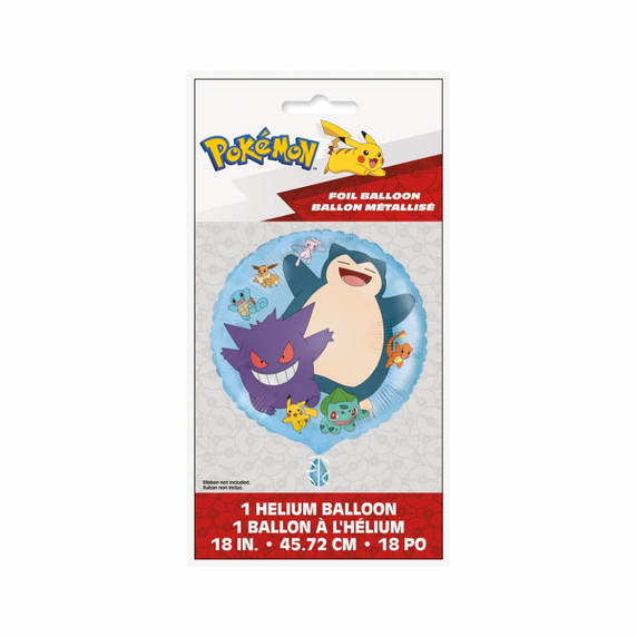 Pokemon Foil balloon 18in (1ct)
